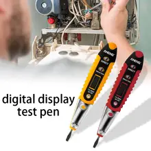 ANENG VD700 цифровой дисплей электрическая тестовая ручка Многофункциональный тестер ЖК-дисплей детектор напряжения 12-250 В для электрика