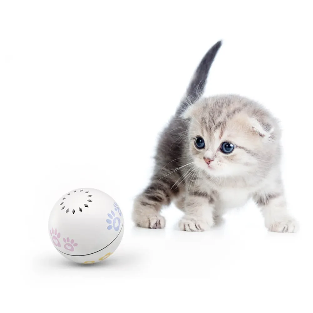 Xiaomi Petoneer Pet Smart Companion игрушка для кошки в виде шара Встроенная кошачья коробка неправильная прокрутка забавный кот артефакт Умная игрушка для домашних животных