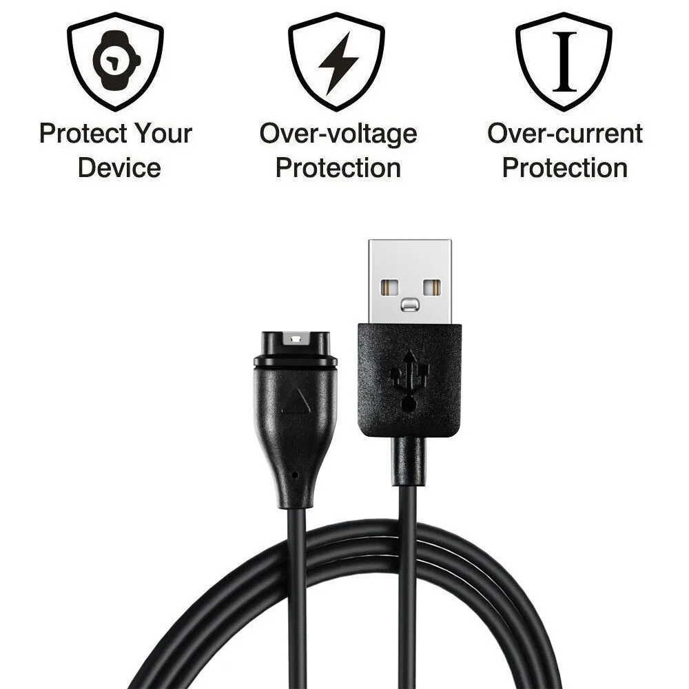 Замена# H20 USB кабель синхронизации данных и зарядки зарядное устройство для Garmin Fenix 5/5S/5X плюс Смарт-часы кабель зарядное устройство