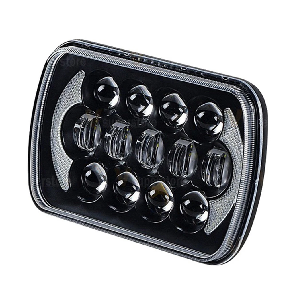 85W Truck LED Projector Headlight Hi-Lo Beam Light Lamp for J-eep Cherokee XJ carros Car Automobile Accessories видеорегистратор