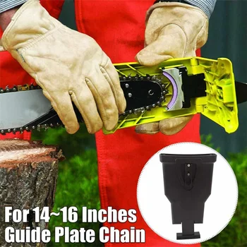 

Easy Chainsaw Teeth Sharpener File Bar-Mounted Fast Grinding Electric Power Chainsaw Saw Chain Sharpening Woodworking Tool