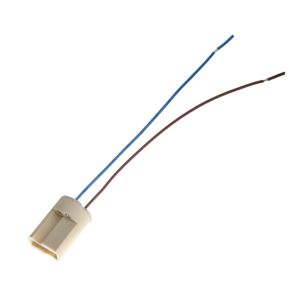 5PCS 200mm G9 Lamp Base 250V 2A Ceramic Socket G9 Type Halogen Lamp Holder