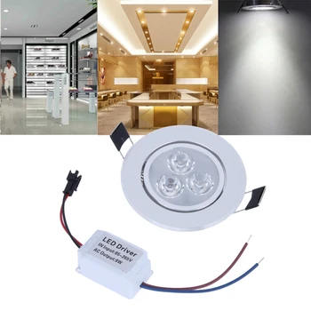 

1/10/15PCS 9W led down light for ceiling Led Downlight Recessed Led Ceiling Lamp Spot Light Recessed 110V 220V Lamp