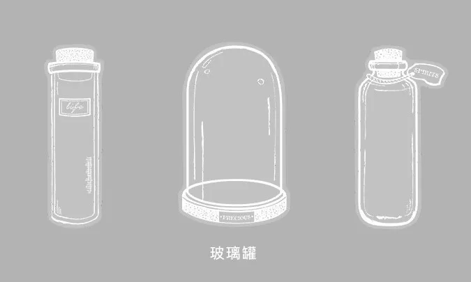20 компл./1 лот кавайные канцелярские наклейки стеклянная посуда дневник планировщик декоративные мобильные наклейки Скрапбукинг DIY ремесленные наклейки - Цвет: BoLiGuang