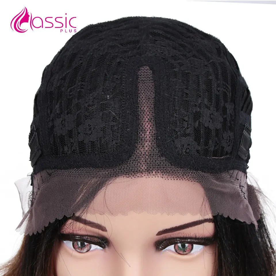 Classic Plus Straight Hair Bob Wigs Short Synthetic Hair Wigs For Black Women High temperature Fiber Black Blonde Red colors