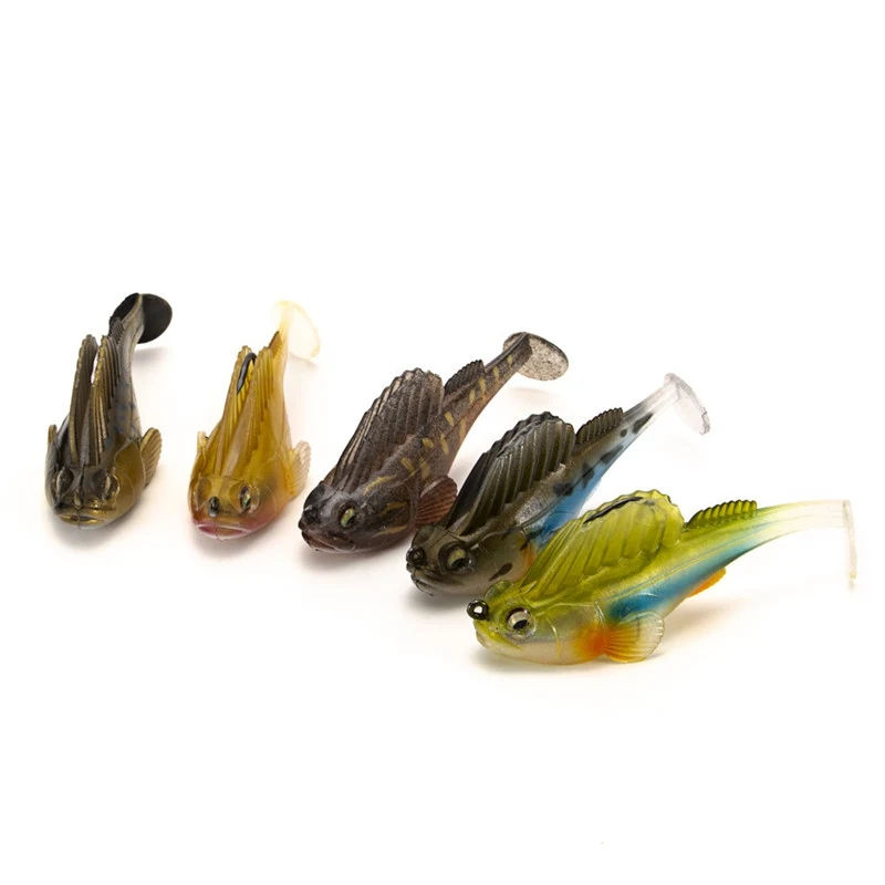 

fishing lure soft bait lead jig Dark Sleeper Swimbaits soft lure fishing pike lure bass shad for fishing