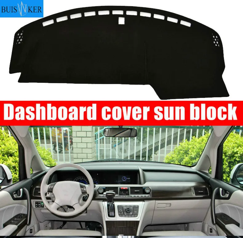 

For Honda elysion 2012 2013 2014 2015 Dashboard Cover Sun Shade Non-slip Dash Mat Pad Carpet Car Stickers Interior Accessories