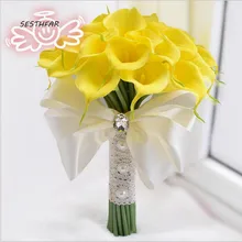 Wedding Bouquet Flower Artificial Flower Bouquet Flowers Bridal Wedding Party Decor Bouquet Flower Bunch SPH055