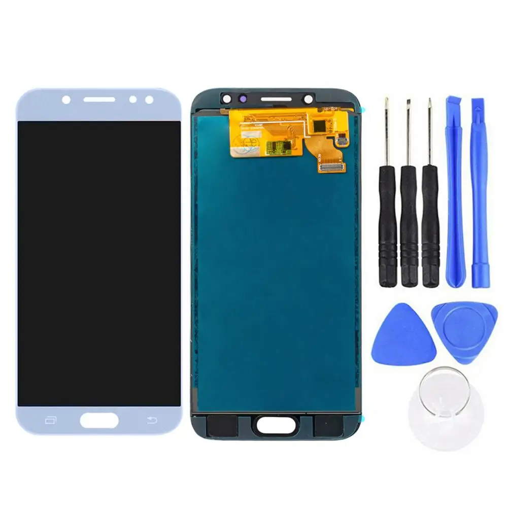 Дигитайзер сенсорного экрана AMOLED дигитайзер в сборе детали для Samsung Galaxy J7 2017 J730