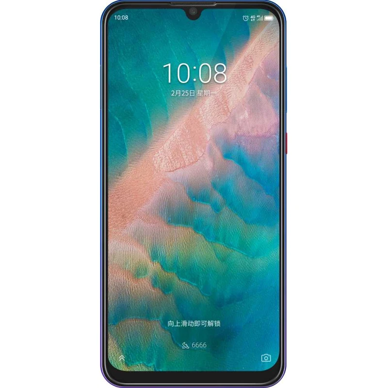 Смартфон ZTE Blade V10 64Gb 4Gb аметист 3G 4G 2Sim 6.3" IPS 1080x2280 And9 16Mpix 802.11 a/b/g/n/ac