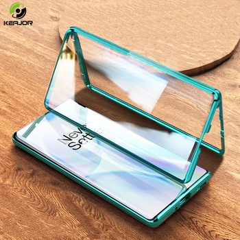 

Magnetic Case For Oneplus 8 Pro Case Dual Sided Tempered Glass Clear Cover For Oneplus One plus 8 Pro Case 360° Full Protection