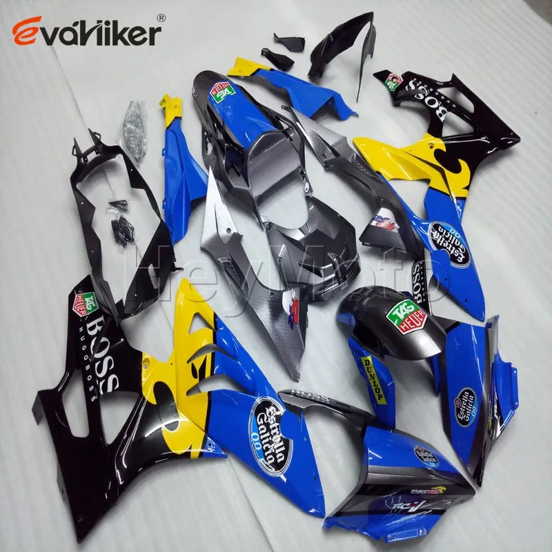 Капот мотоцикла на заказ для 1000RR 2009 2010 2011 2012 2013 ABS Пластиковый обтекатель мотоцикла+ 5 подарков+ зеленый H2
