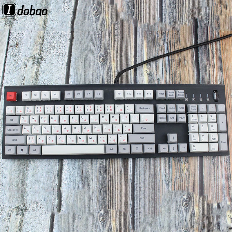 Колпачки для клавиатуры XDA японские колпачки механической 104 чернил и языков