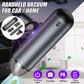 

Audew Handheld Wireless Vacuum Powerful Cyclone Suction Rechargeable Car Vacuum Cleaner Wet/Dry Auto Portable for Car Home Pet