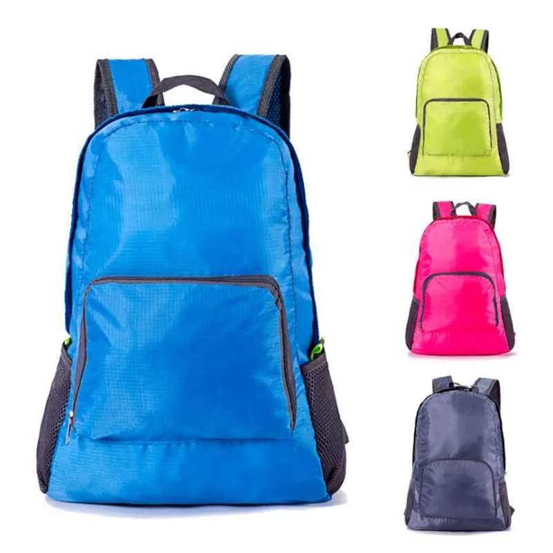 

Backpack For Women Korean Version Of The Lightweight Folding Backpack Polyester Waterproof Outdoor Travel Organizer Bag