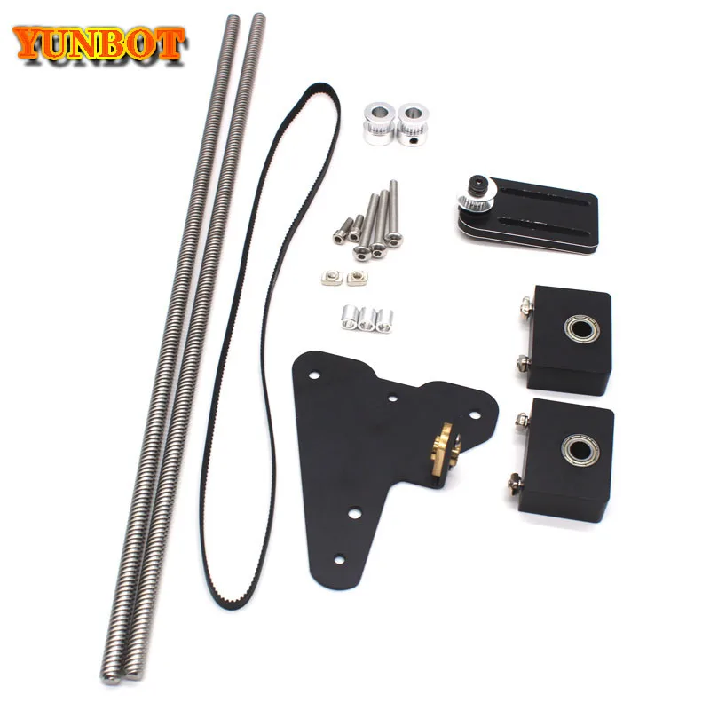 3D Parti Della Stampante Kit Di Aggiornamento Creality Ender 3/Cr-10 Dual Asse Z Uso Con Il Singolo Motore Passo A Passo Di Cr10 Dual Z Tensione Puleg