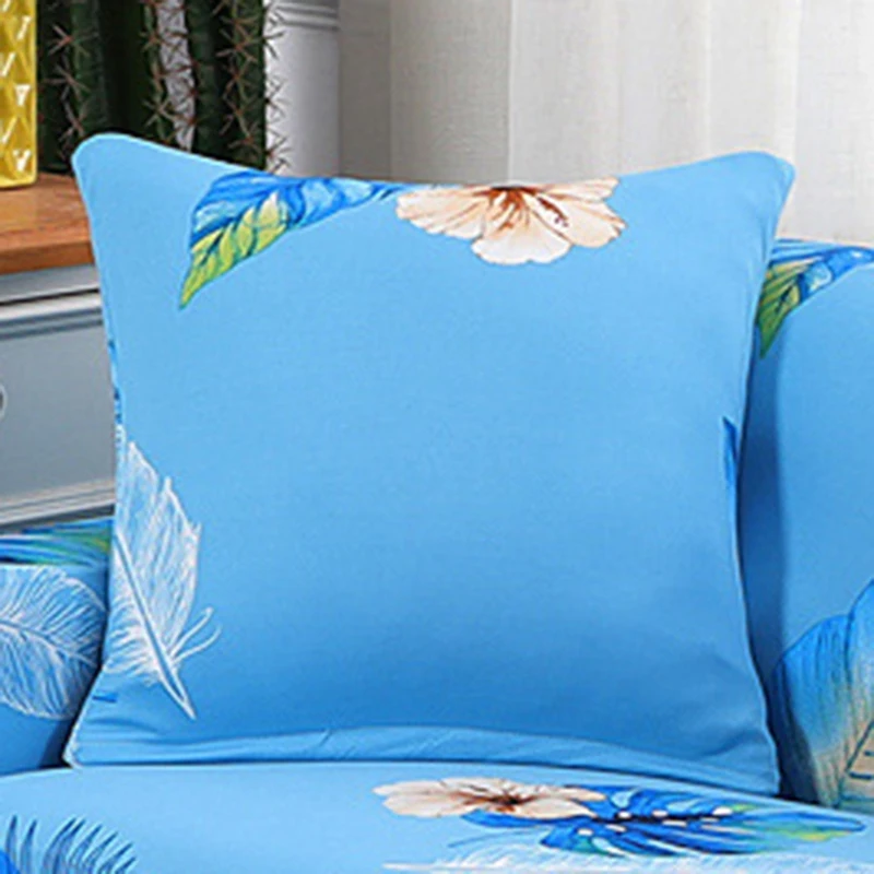 Printed Sofa Cover High Elastic Sofa Cover Sofa Full Furniture Cover Sofa Cover with Two Pillowcases