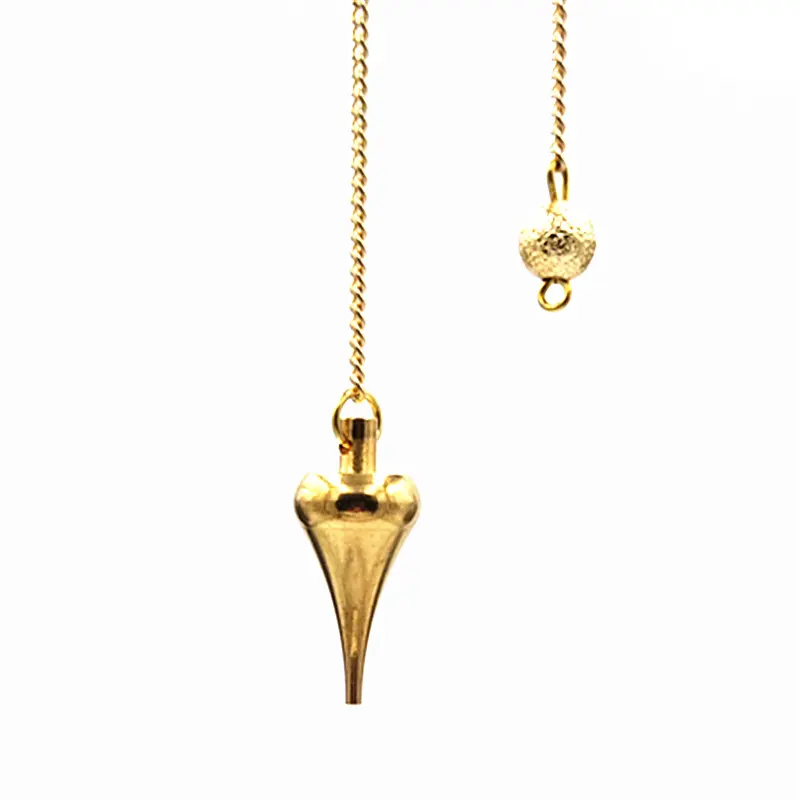 pendulums for dowsing Metal spirit swing  divination hypnosis metal brass non-crystal metal copper solid standard pendulum