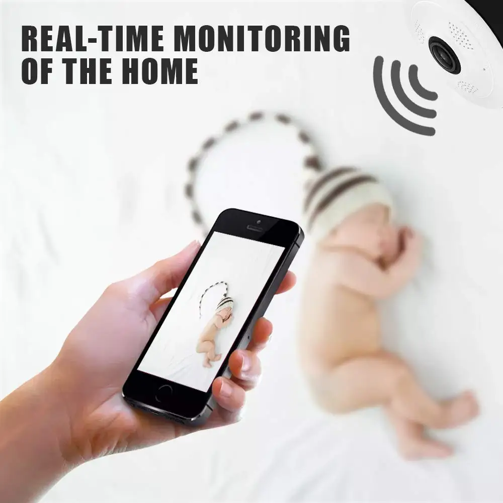 Kruiqi 1080P IP камера беспроводная Wifi камера домашняя камера видеонаблюдения CCTV сетевая камера ночного видения P2P Удаленный просмотр
