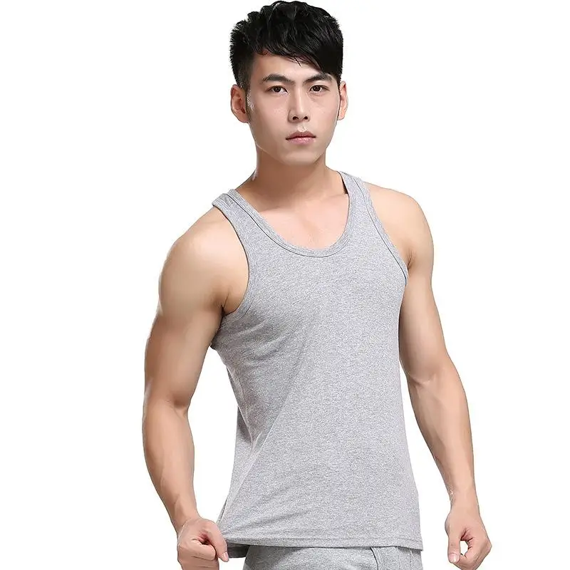 Хлопковый материал Мужской Топ для лета сексуальное мужское нижнее белье Camisa 1421