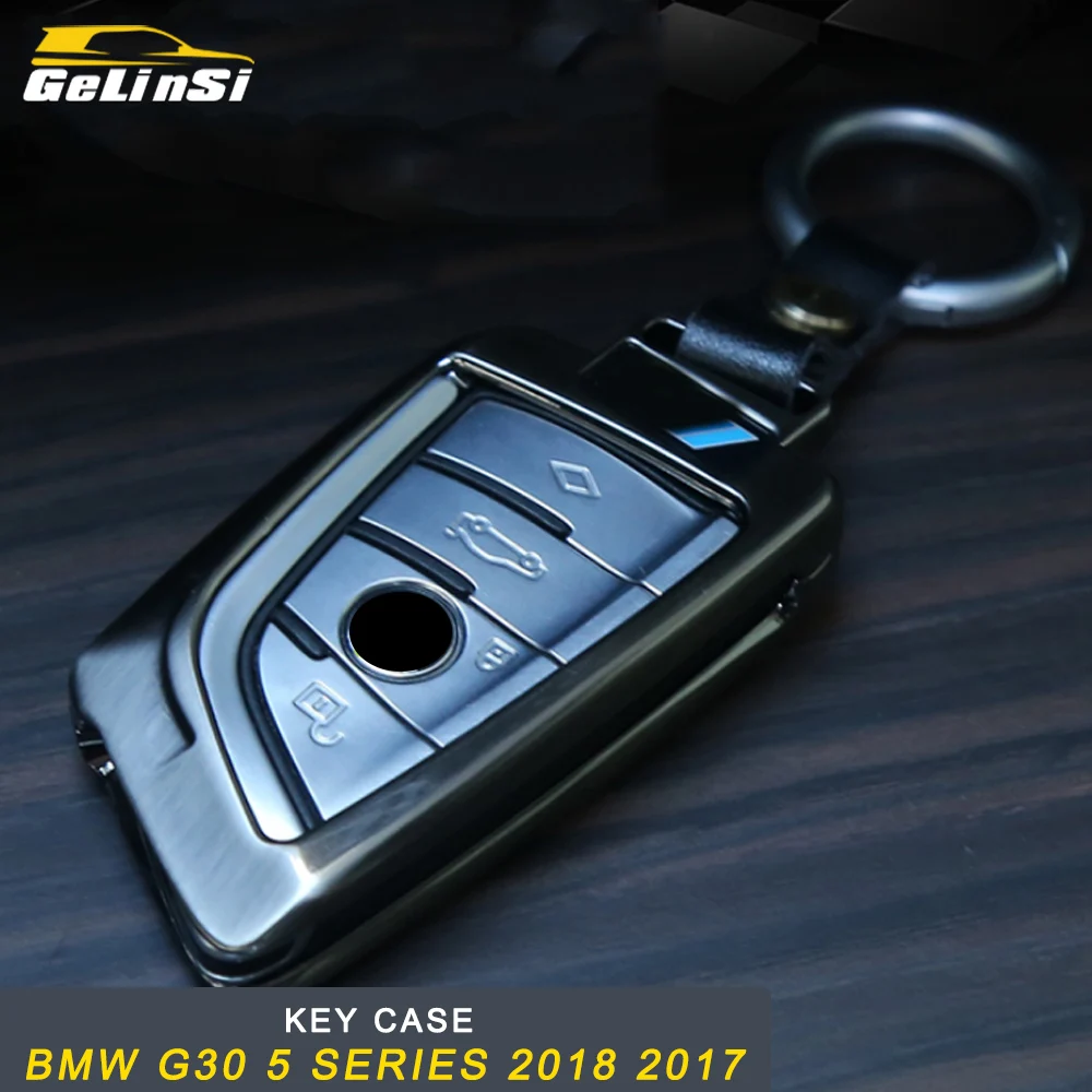 

Zinc Alloy Key Cover Cap Key Case Accessories for BMW G30 5 Series 2018 2017 18 X3 G01