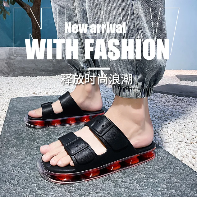 .com: NC 2021 Summer Full Palm Air Cushion Slippers Designer