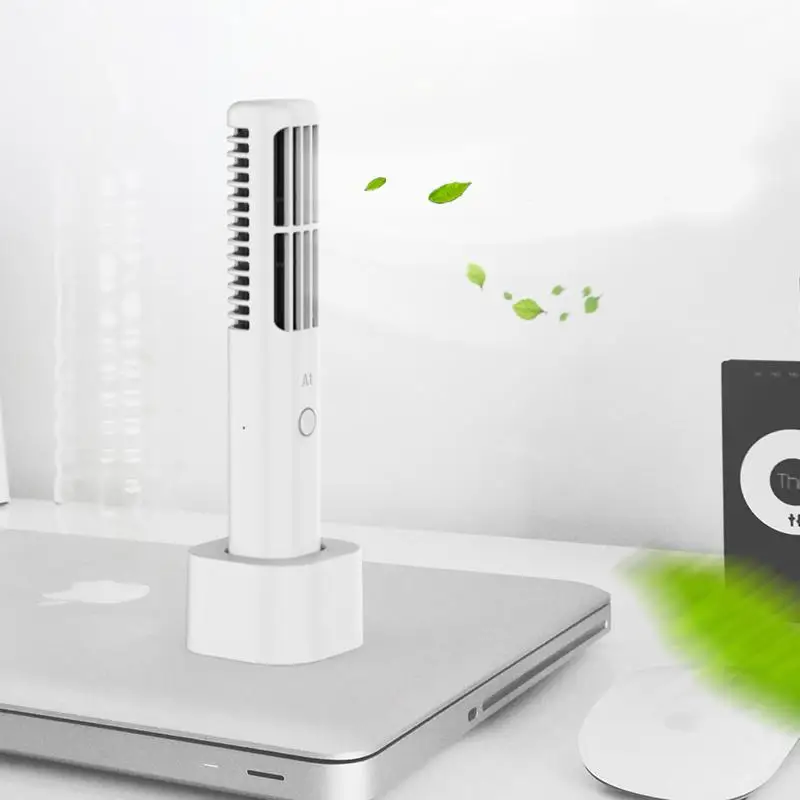 MeterMall Электрический вентилятор без полосок портативный беспроводной usb зарядка мини портативный вентилятор кулер без листьев Удобный вентилятор