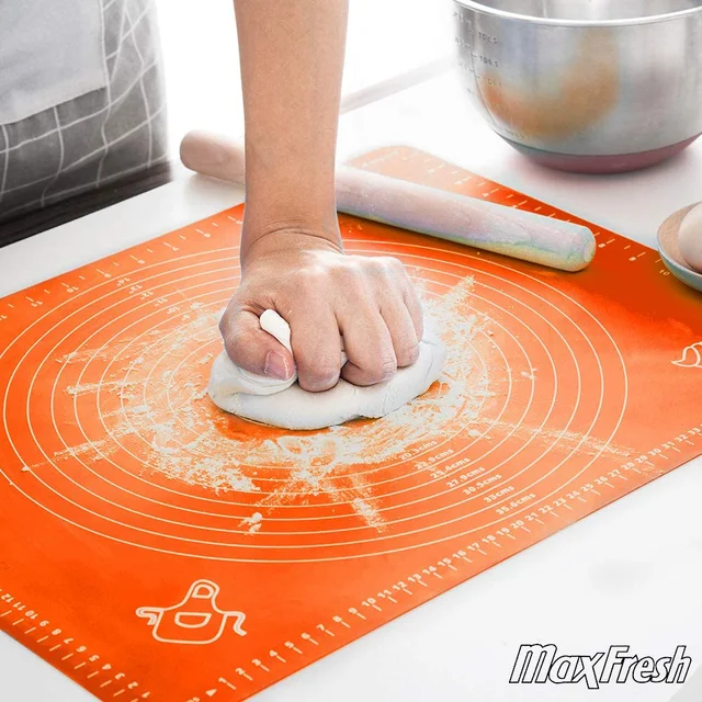 Nonslip Silicone Pastry Mat With Measurements 50 40 Cm For Silicon
