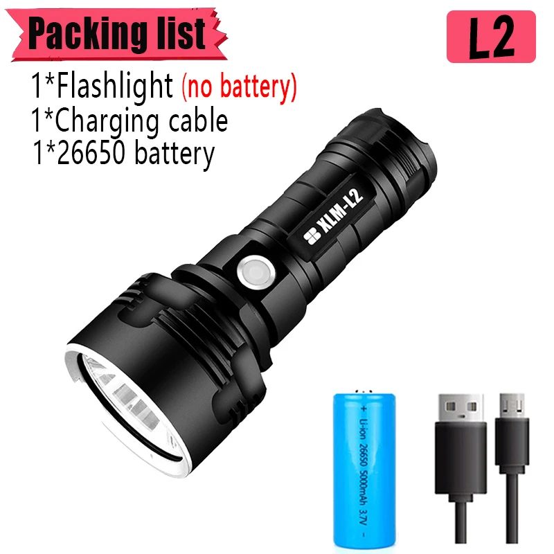 usb rechargeable led torch USB Rechargeable LED Flashlight L2 P70 High power Strong light Field Rescue Outdoor waterproof camping runnning Night Fishing best flashlights for police Flashlights