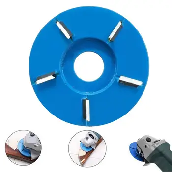 

Wood Carving Disc 22MM Aperture Milling Cutter with 5 Teeth Woodworking Tools for Angle Grinder Accessories