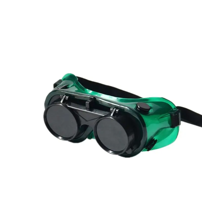 

Durable Soldering Safety Lenses Welding Glasses Flip-Up Brazing Soft Frame Eyes DXAC