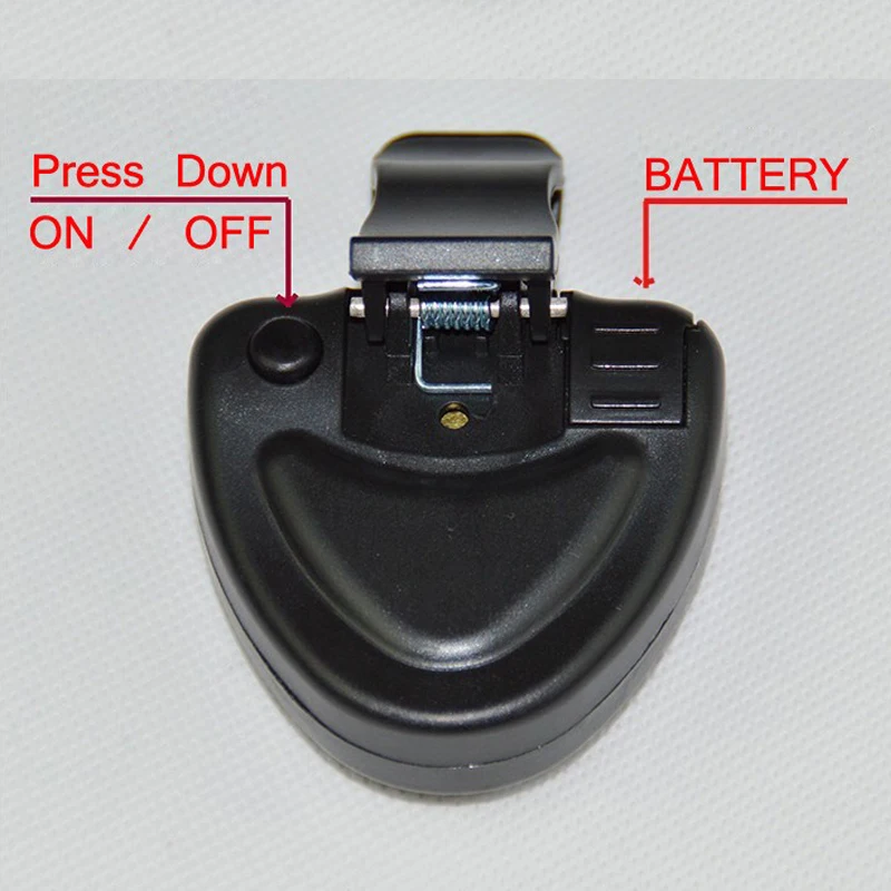 4pcs/lot LED Electronic Fish Bite Finder Alarm Alert Light On Fishing Rod Outdoor Fishing alarm device Loud Alarm