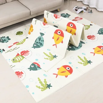 

Carpet Floor Child Foldable Baby Play Mat Foam Waterproof Crawling Pad Double-side Developing Mats XPE Puzzle Children Game Rug