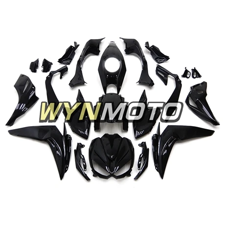 Глянцевый чистый черный полный обтекатель комплект для Kawasaki Z1000 z1000 15 17 ABS пластик впрыска кузова мотоцикла