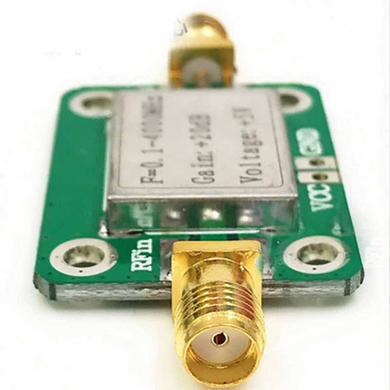 0 1 4000MHz Broadband Rf Amplifiers Wideband Microwave RF Amplifier Module Gain 20DB LNA Board Modules
