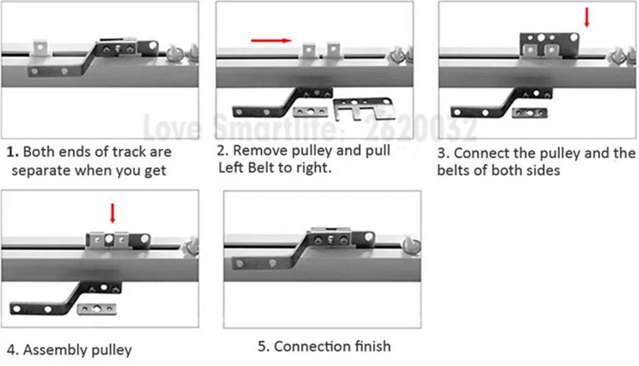 Super Silent Electric Curtain Track+Aqara Zigbee Motor,MI Home Home App Apple Homekit,Mijia Smart Curtain Rails Control System,work with xiaomi Hub, Apple Siri Voice Control-31