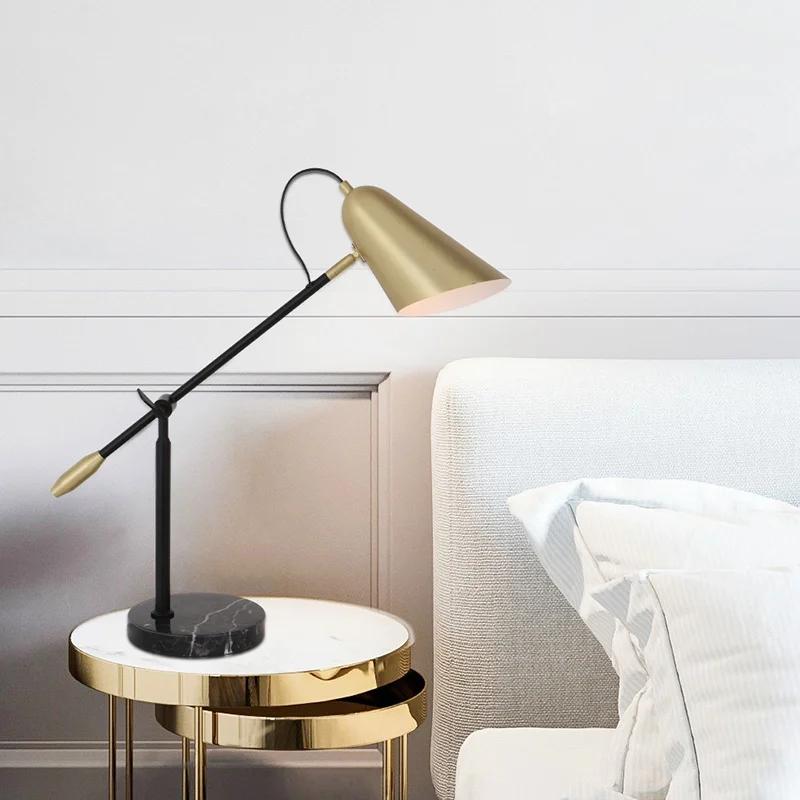 Современный минималистичный прикроватный светильник для гостиной, спальни, для отдыха, универсальная настольная лампа для учебы