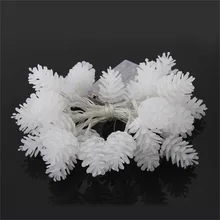 Снежный шар 3 светодиодный Сказочный Новогодняя гирлянда вечерние на батарейках дневной белый