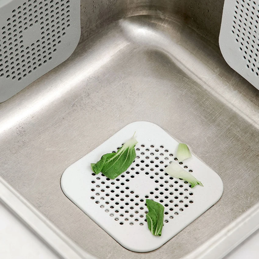 Water Slide Sewer Filter Net Colander Kitchen Gadget Bathroom Strainers