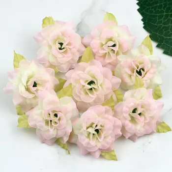 

Lulang 5.5cm Light Pink 30pcs Decoration Rose Flower Artificial Rose Flowers Heads for Wedding Decorative DIY Romantic Color