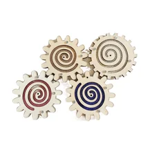 Busyboard – planche ronde en bois colorée Montessori, accessoires pour enfants