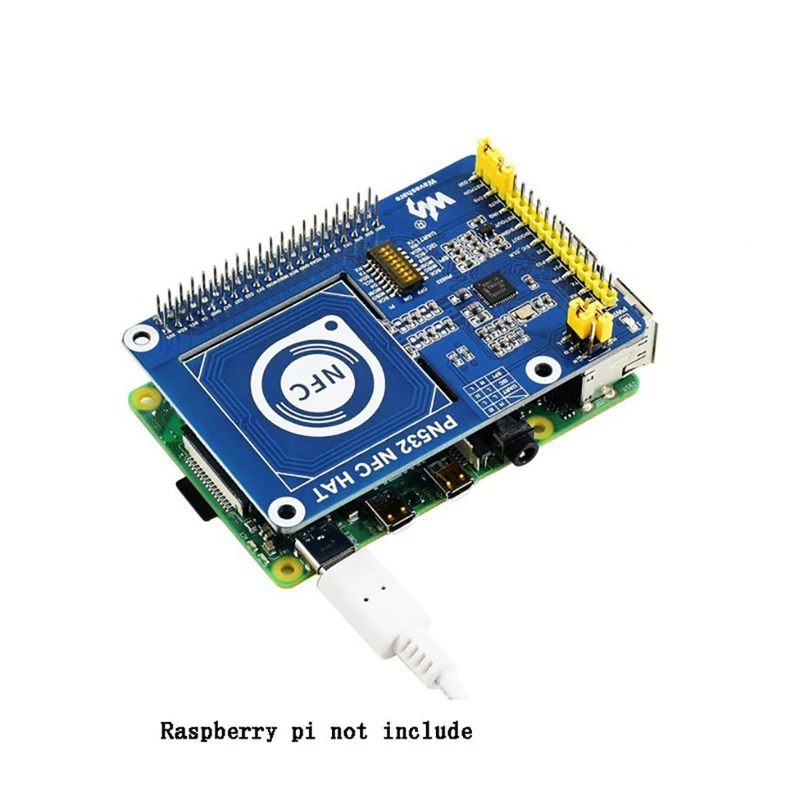 PN532 NFC HAT для Raspberry Pi, поддерживает три интерфейса связи: iec, SPI и UART