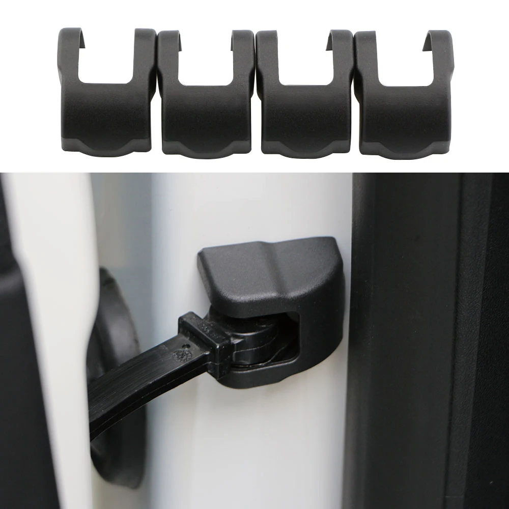 

Daefar 4Pcs/set Car Styling ABS Door Stopper Protection Cover for Ford Focus 2 3 4 MK2 MK3 MK4 New Fiesta Ecosport Accessories