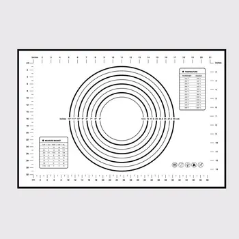 

Silicone Baking Mat Pizza Dough Maker Pastry Kitchen Gadgets Cooking Tools Utensils Bakeware Kneading Accessories