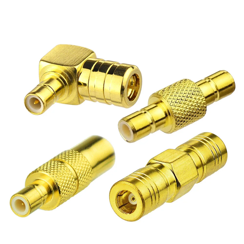 Superbat 4pcs/kit DAB Car Aerial SMB Coaxial DAB Car Radio SMB Adapter Kit for FM Aerial DAB Car Radio Aerial DAB Antenna Ham