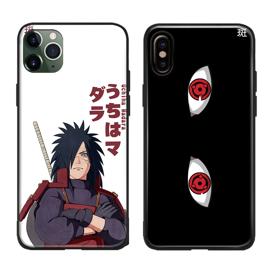 Madara Uchiha Naruto аниме Модный Роскошный чехол для iPhone 6s 7 8 Plus X XR XS 11 12 mini Pro Max Мягкий