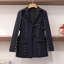 #Special Offers Autumn 2019 Cape Style Suit Open Sleeve Coat Top Notched Single Breasted Jackets Coat Women Suit #Special Offers Autumn 2019 Cape Style Suit Open Sleeve Coat Top Notched Single Breasted Jackets Coat Women Suit