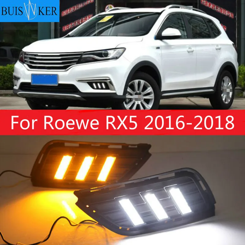 

2016~2018year for Roewe RX5 daytime light car accessories LED DRL headlight for Roewe RX5 fog light