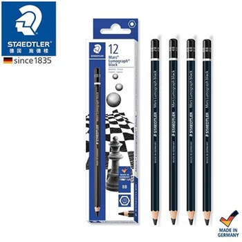

12 pcs Staedtler 100B Pencil Professional Drawing Pencils Student Sketch Pencils Charcoal Pencil School Stationery Office Supply