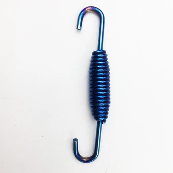 

Exhaust Hooks Pipe Springs For Muffler Blue Motorcycle 6pcs 68mm Useful Replacement Kit Set Parts Engine